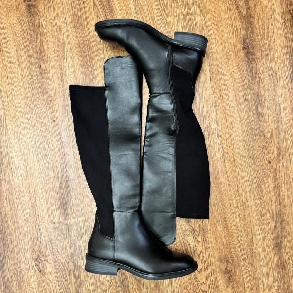 A New Day Faux Black Boots